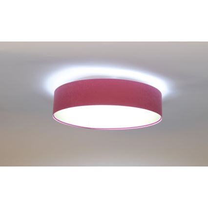 LED Stmívatelné stropní svítidlo SMART GALAXY LED/24W/230V pr. 45 cm 2700-6500K Wi-Fi Tuya růžová/zlatá+ dálkové ovládání