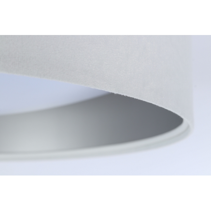 LED Stmívatelné stropní svítidlo SMART GALAXY LED/36W/230V pr. 55 cm 2700-6500K Wi-Fi Tuya bílá/stříbrná + dálkové ovládání
