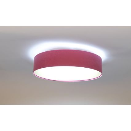 LED Stmívatelné stropní svítidlo SMART GALAXY LED/36W/230V pr. 55 cm 2700-6500K Wi-Fi Tuya růžová/zlatá+ dálkové ovládání