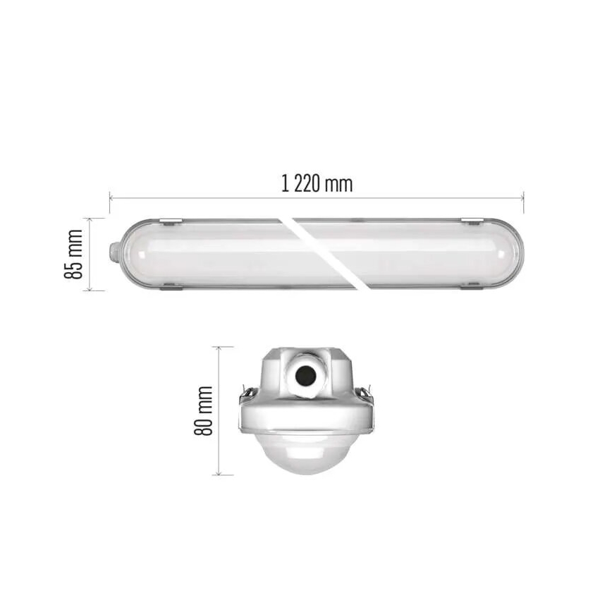 LED Stmívatelné technické svítidlo MISTY LED/21/26/31/35W/230V 4000K IP66