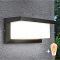 LED Stmívatelné venkovní nástěnné svítidlo NEELY 1xE27/6W/230V 2700-6500K IP54 antracit