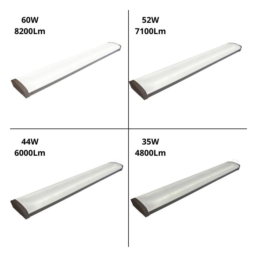 LED Stmívatelné zářivkové svítidlo LED/35W/44W/52W/60W/230V 4000K 120 cm