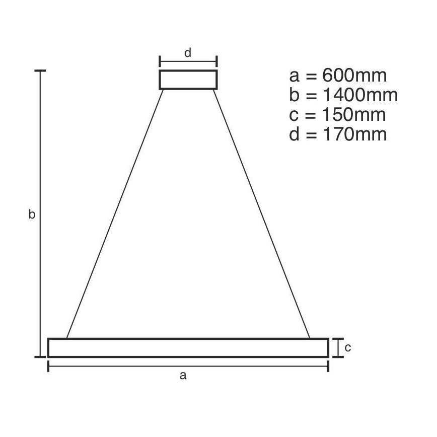 LED Stmívatelný křišťálový lustr na lanku LED/40W/230V 3000-6500K + dálkové ovládání