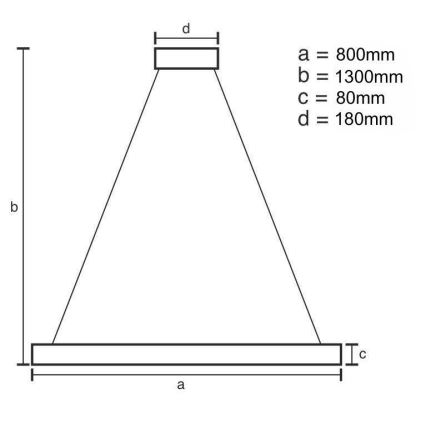 LED Stmívatelný křišťálový lustr na lanku LED/50W/230V 3000-6500K + dálkové ovládání