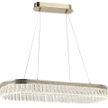 LED Stmívatelný křišťálový lustr na lanku THALIA LED/50W/230V 3000-6000K + dálkové ovládání