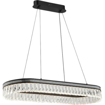 LED Stmívatelný křišťálový lustr na lanku THALIA LED/50W/230V 3000-6000K + dálkové ovládání
