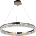LED Stmívatelný křišťálový lustr na lanku THALIA LED/55W/230V 3000-6000K pr. 80 cm + dálkové ovládání