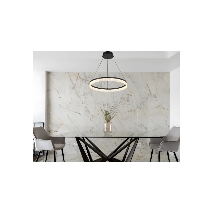 LED Stmívatelný lustr na lanku ALIANZ LED/60W/230V 3000-6000K pr. 80 cm + dálkové ovládání