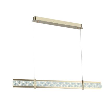 LED Stmívatelný křišťálový lustr na lanku ENRIQUE LED/20W//230V 3000-6000K + dálkové ovládání