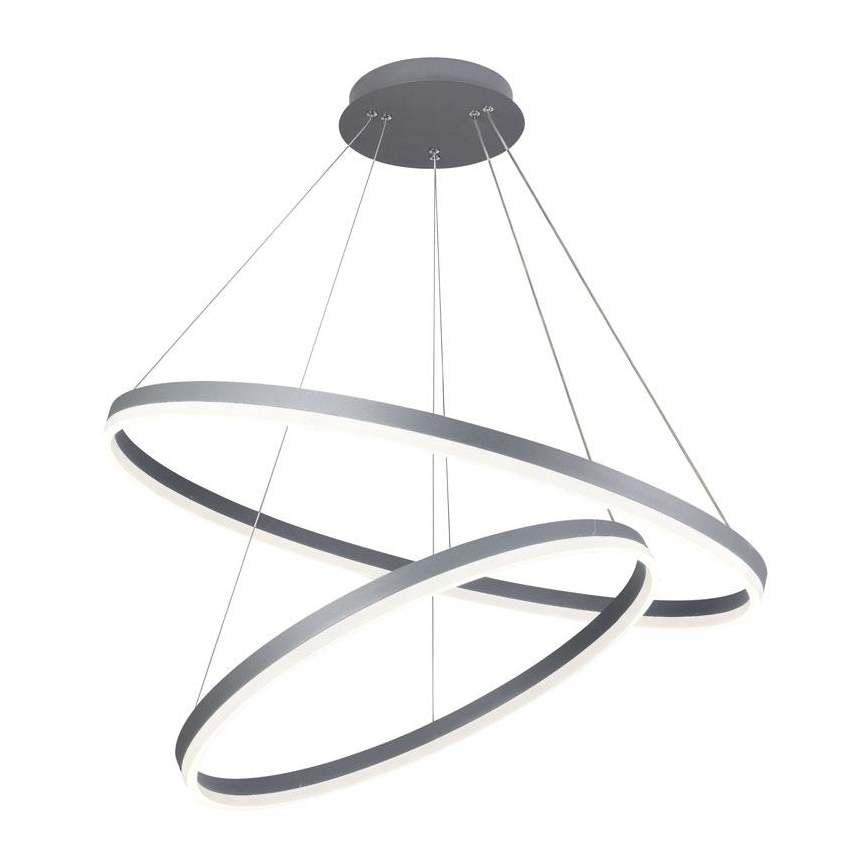 LED Stmívatelný lustr na lanku LED/100W/230V 3000-6500K pr. 80 cm + dálkové ovládání