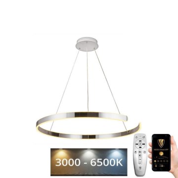 LED Stmívatelný lustr na lanku LED/100W/230V 3000-6500K + dálkové ovládání