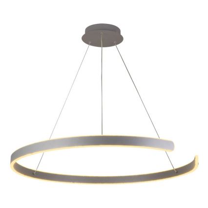LED Stmívatelný lustr na lanku LED/100W/230V 3000-6500K pr. 80 cm + dálkové ovládání