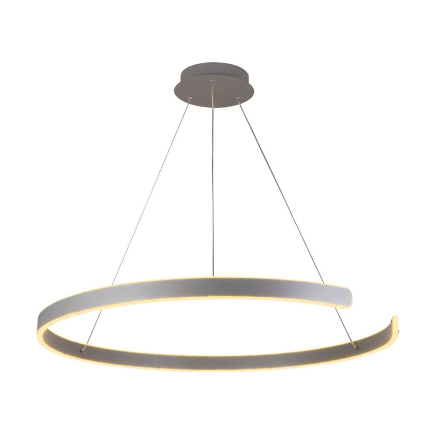 LED Stmívatelný lustr na lanku LED/100W/230V 3000-6500K pr. 80 cm + dálkové ovládání