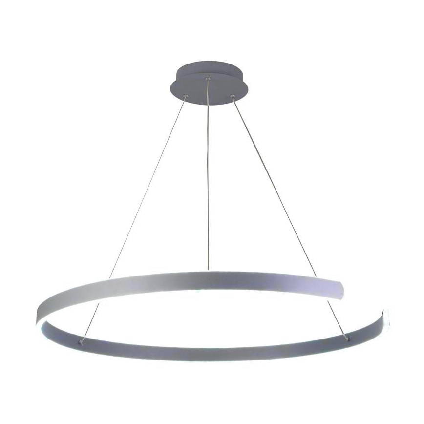 LED Stmívatelný lustr na lanku LED/100W/230V 3000-6500K pr. 80 cm + dálkové ovládání