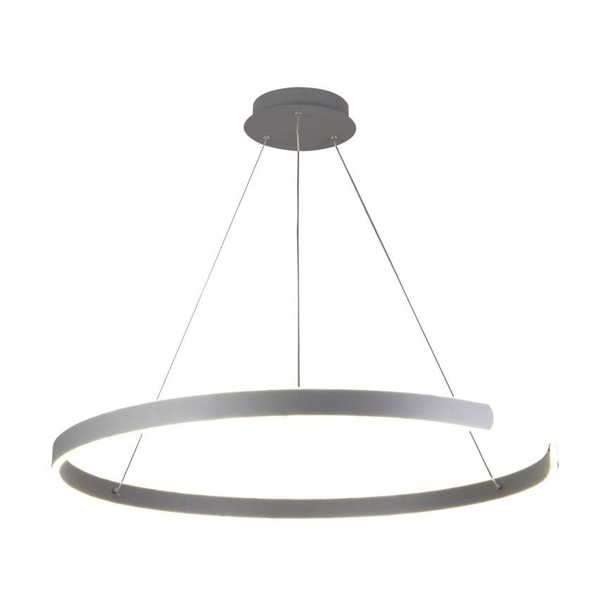 LED Stmívatelný lustr na lanku LED/100W/230V 3000-6500K pr. 80 cm + dálkové ovládání