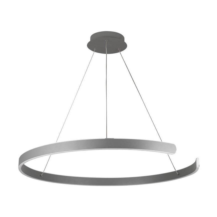 LED Stmívatelný lustr na lanku LED/100W/230V 3000-6500K pr. 80 cm + dálkové ovládání