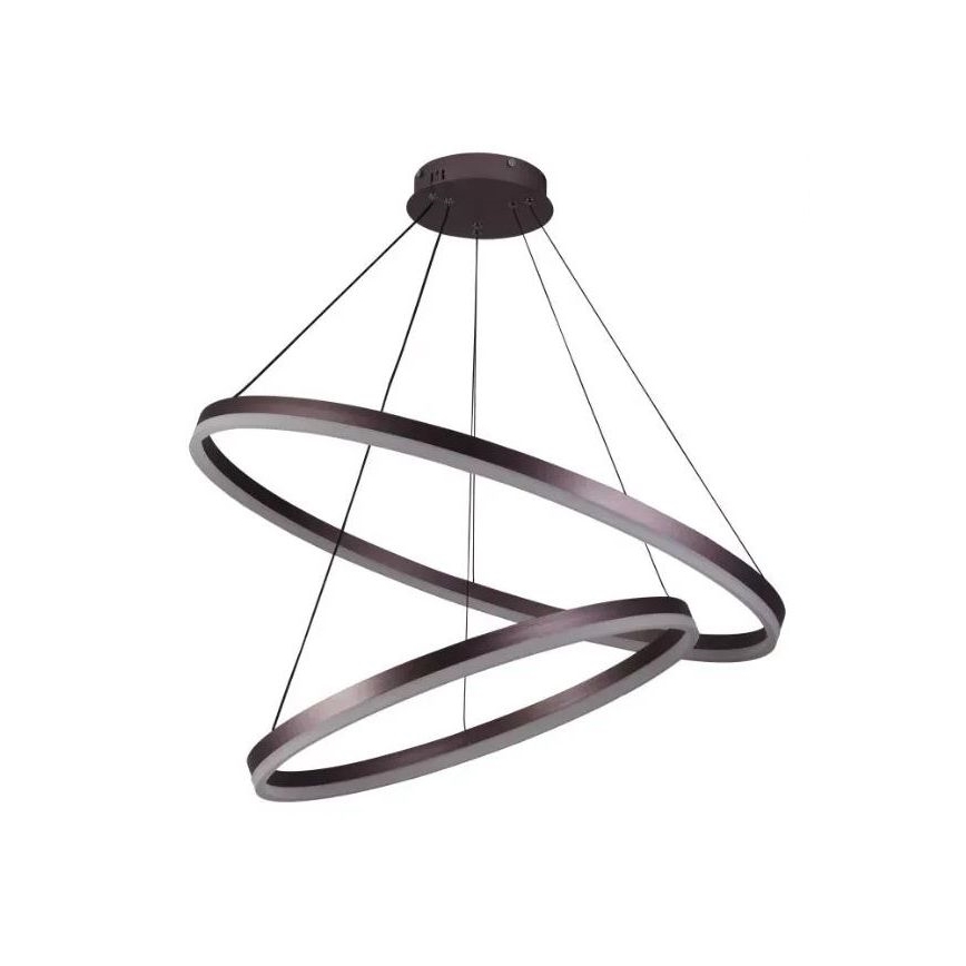 LED Stmívatelný lustr na lanku LED/100W/230V 3000-6500K pr. 80 cm + dálkové ovládání