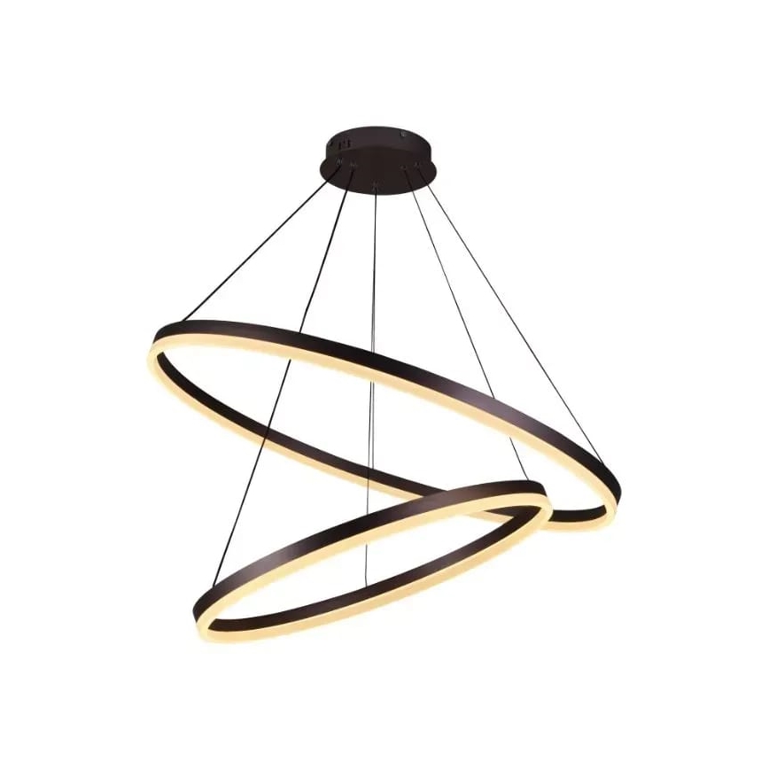 LED Stmívatelný lustr na lanku LED/100W/230V 3000-6500K + dálkové ovládání