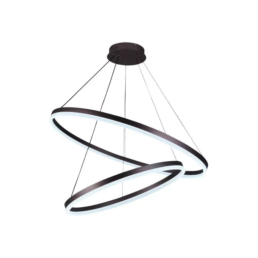LED Stmívatelný lustr na lanku LED/100W/230V 3000-6500K + dálkové ovládání