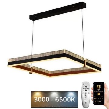 LED Stmívatelný lustr na lanku LED/100W/230V 3000-6500K + dálkové ovládání