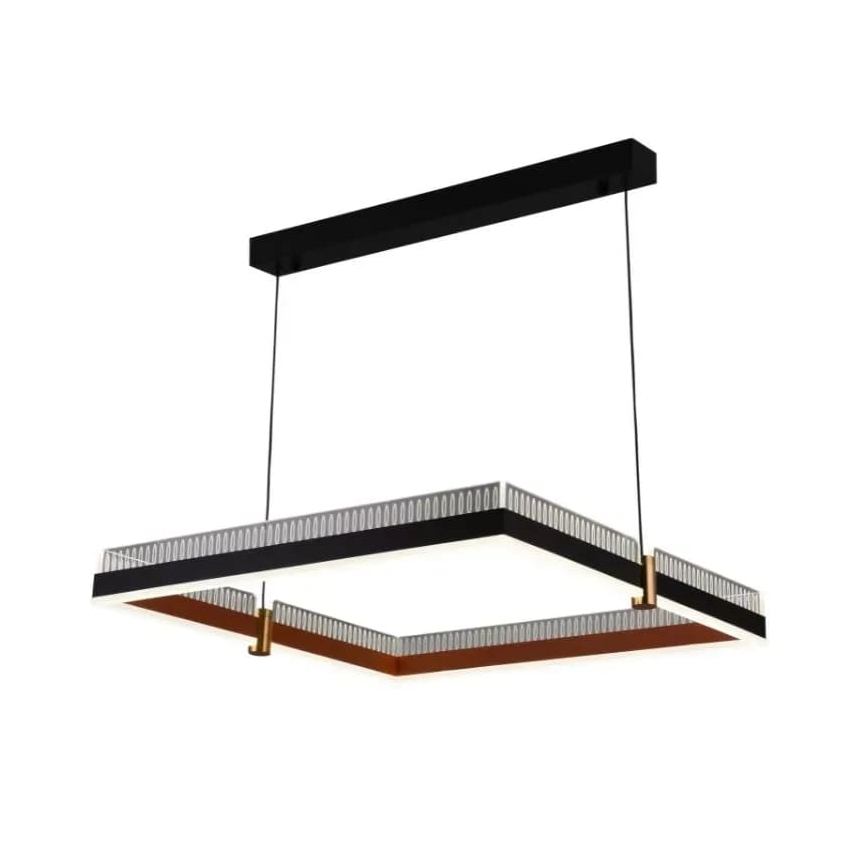 LED Stmívatelný lustr na lanku LED/100W/230V 3000-6500K + dálkové ovládání