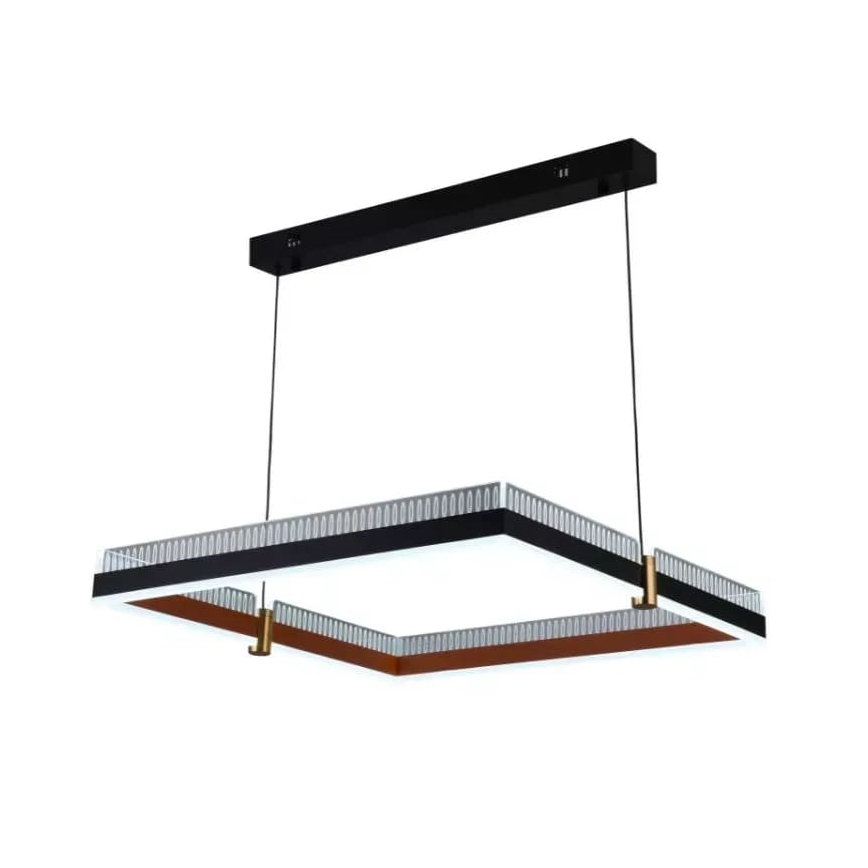LED Stmívatelný lustr na lanku LED/100W/230V 3000-6500K + dálkové ovládání