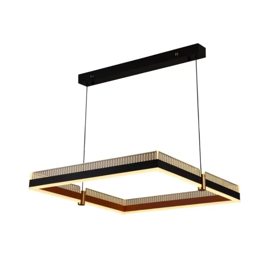 LED Stmívatelný lustr na lanku LED/100W/230V 3000-6500K + dálkové ovládání