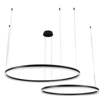LED Stmívatelný lustr na lanku LED/100W/230V 3000-6500K + dálkové ovládání