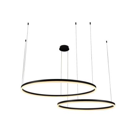 LED Stmívatelný lustr na lanku LED/100W/230V 3000-6500K + dálkové ovládání