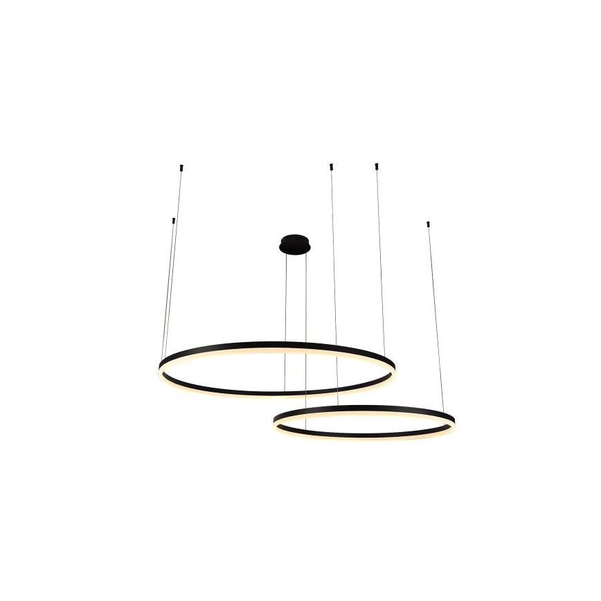 LED Stmívatelný lustr na lanku LED/100W/230V 3000-6500K + dálkové ovládání