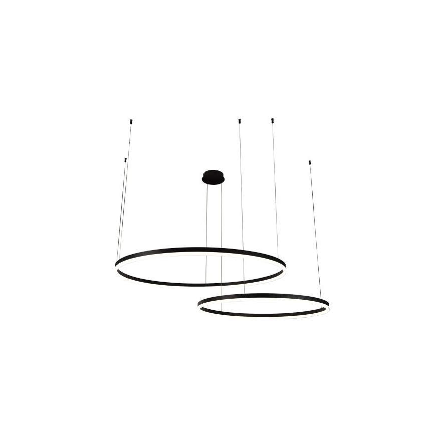 LED Stmívatelný lustr na lanku LED/100W/230V 3000-6500K + dálkové ovládání