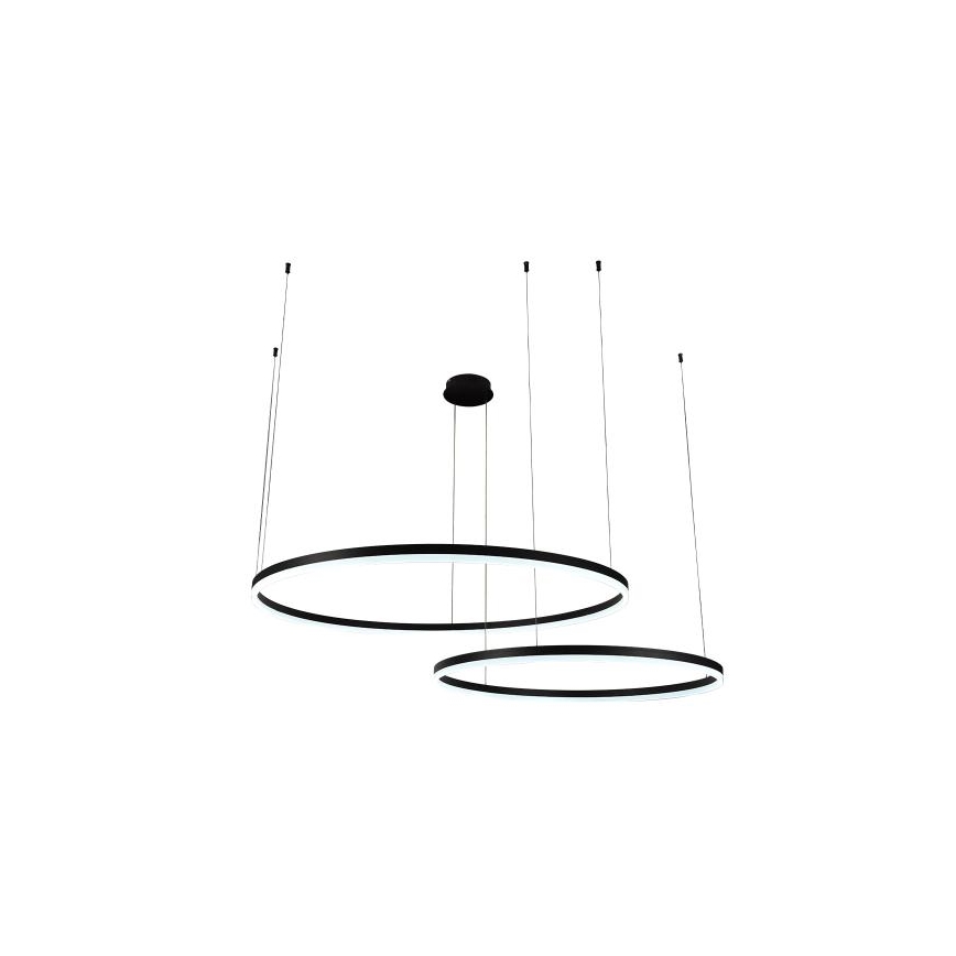 LED Stmívatelný lustr na lanku LED/100W/230V 3000-6500K + dálkové ovládání
