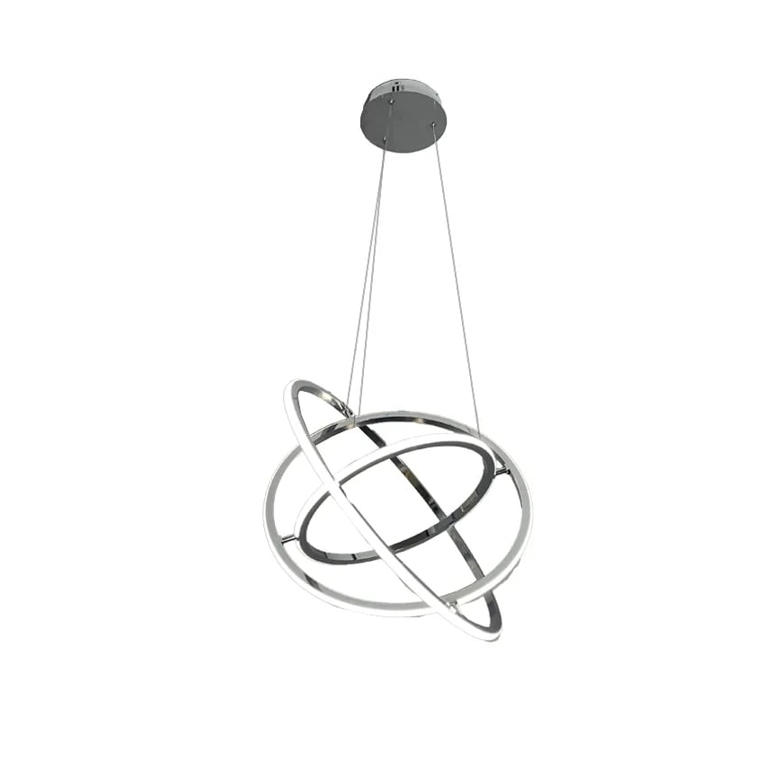 LED Stmívatelný lustr na lanku LED/105W/230V 3000-6500K pr. 60 cm + dálkové ovládání