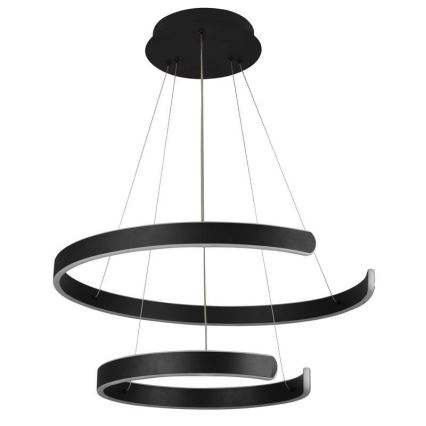 LED Stmívatelný lustr na lanku LED/120W/230V 3000-6500K pr. 60 cm + dálkové ovládání
