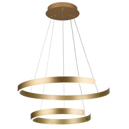 LED Stmívatelný lustr na lanku LED/120W/230V 3000-6500K pr. 60 cm + dálkové ovládání