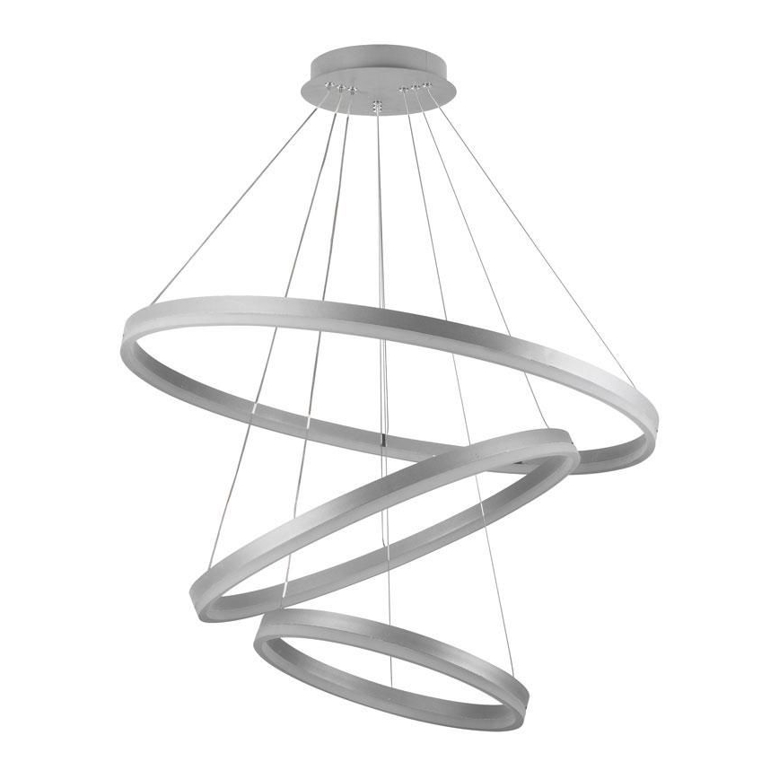 LED Stmívatelný lustr na lanku LED/125W/230V 3000-6500K pr. 80 cm + dálkové ovládání