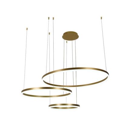 LED Stmívatelný lustr na lanku LED/125W/230V 3000-6500K + dálkové ovládání