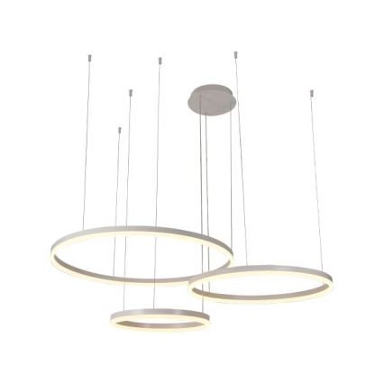 LED Stmívatelný lustr na lanku LED/125W/230V 3000-6500K + dálkové ovládání