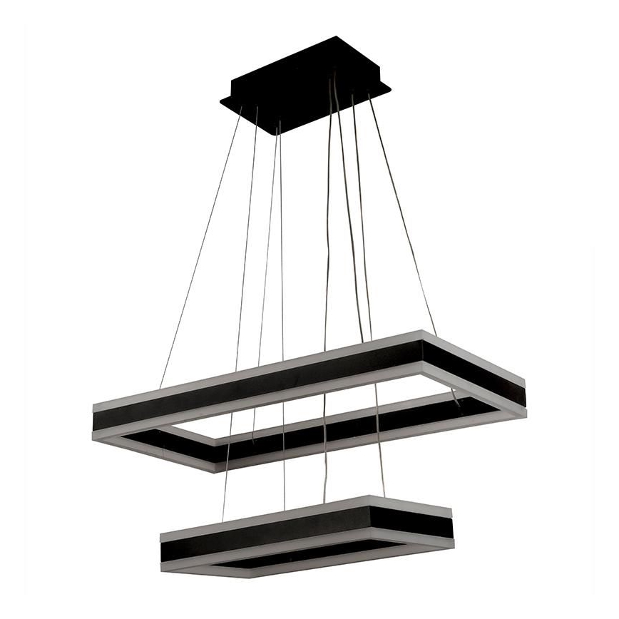 LED Stmívatelný lustr na lanku LED/130W/230V 3000-6500K + dálkové ovládání