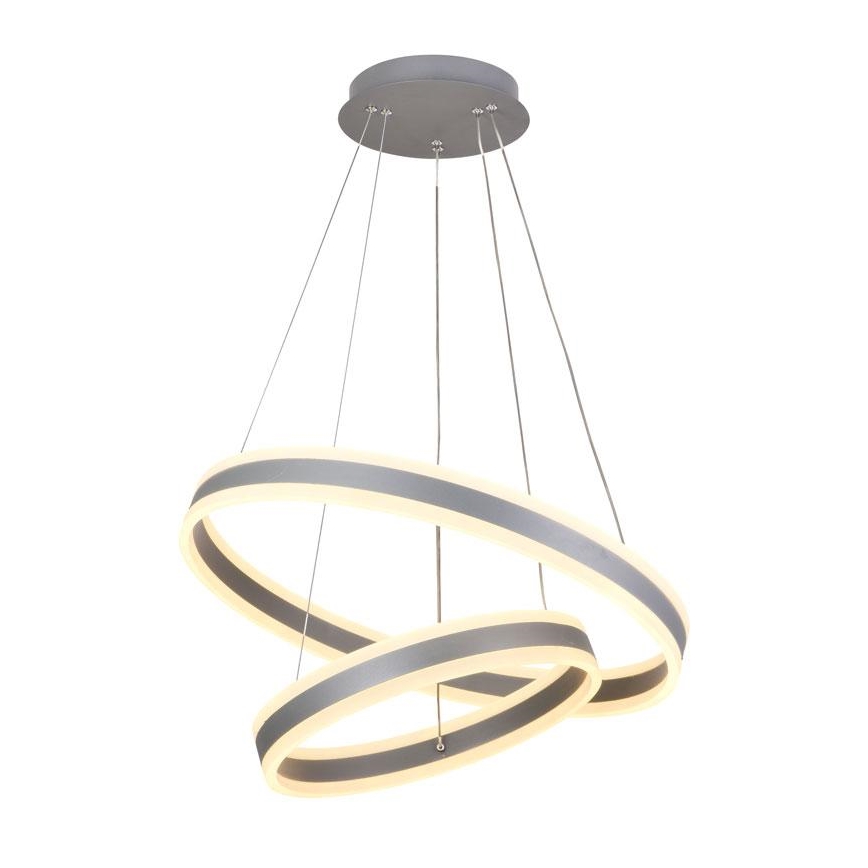 LED Stmívatelný lustr na lanku LED/135W/230V 3000-6500K + dálkové ovládání