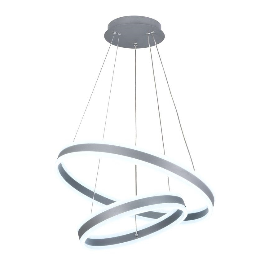 LED Stmívatelný lustr na lanku LED/135W/230V 3000-6500K + dálkové ovládání