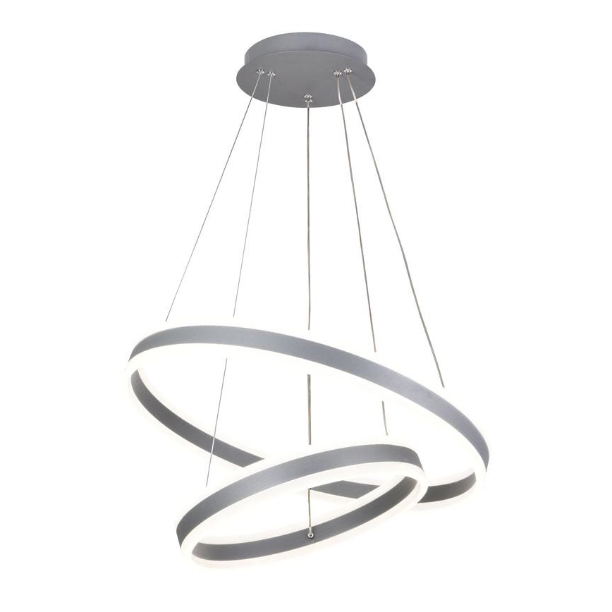 LED Stmívatelný lustr na lanku LED/135W/230V 3000-6500K + dálkové ovládání