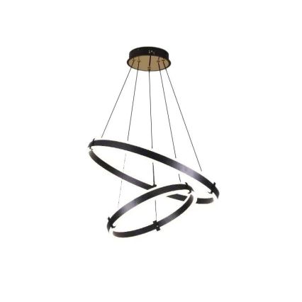 LED Stmívatelný lustr na lanku LED/140W/230V 3000-6500K pr. 60 cm + dálkové ovládání