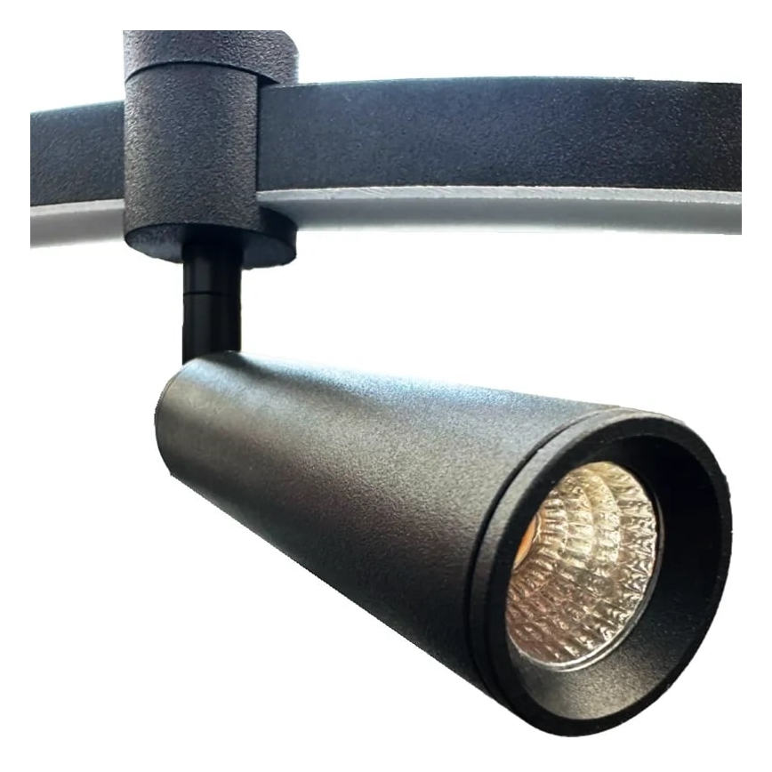 LED Stmívatelný lustr na lanku LED/140W/230V 3000-6500K + dálkové ovládání