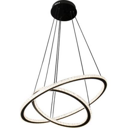 LED Stmívatelný lustr na lanku LED/150W/230V 3000-6500K + dálkové ovládání