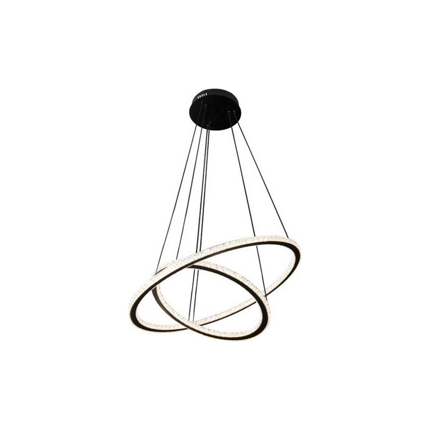 LED Stmívatelný lustr na lanku LED/150W/230V 3000-6500K + dálkové ovládání