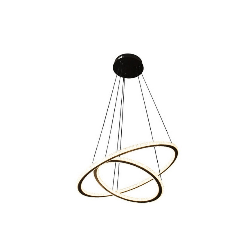 LED Stmívatelný lustr na lanku LED/150W/230V 3000-6500K + dálkové ovládání