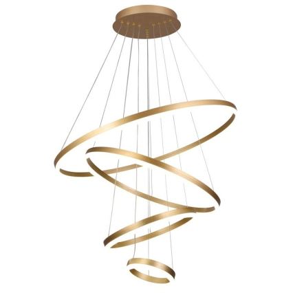 LED Stmívatelný lustr na lanku LED/165W/230V 3000-6500K + dálkové ovládání
