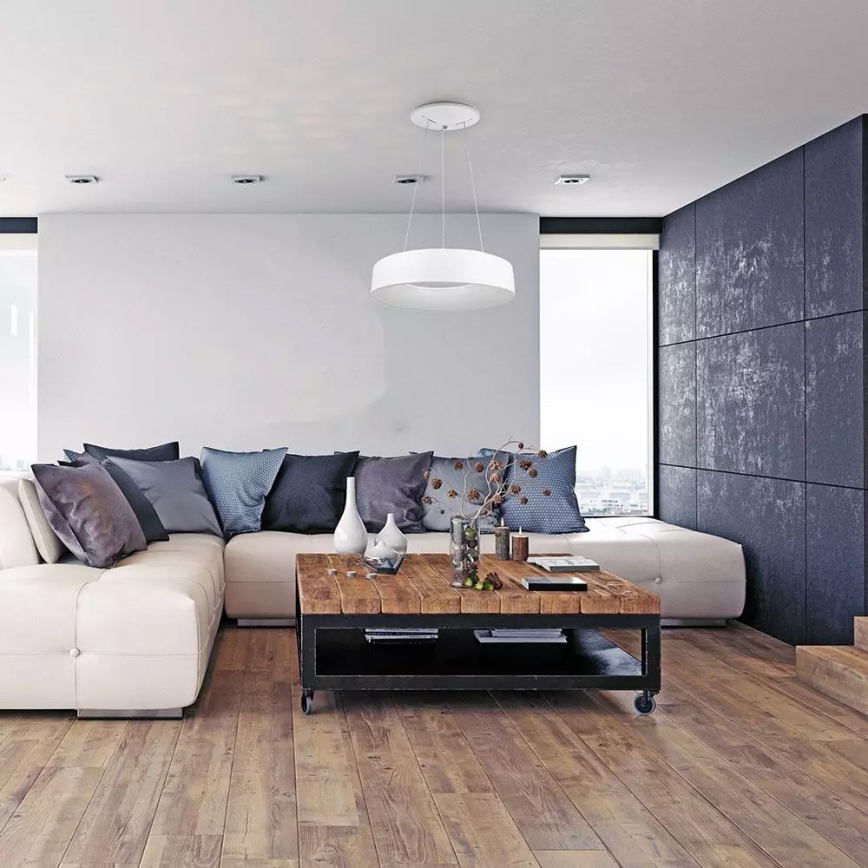 LED Stmívatelný lustr na lanku LED/20W/230V