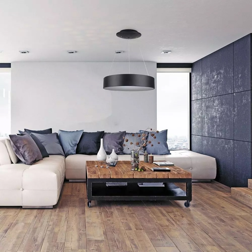 LED Stmívatelný lustr na lanku LED/20W/230V